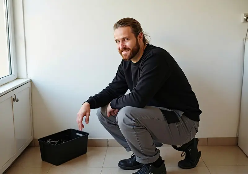 Haustechnik-Installation bei einer Renovierung