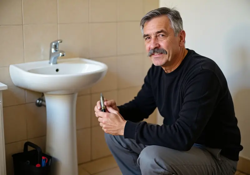 Badsanierung München barrierefrei bodengleiche Dusche moderne Armaturen