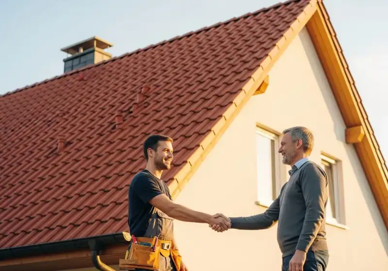 Abnahme der fertiggestellten Dachsanierung