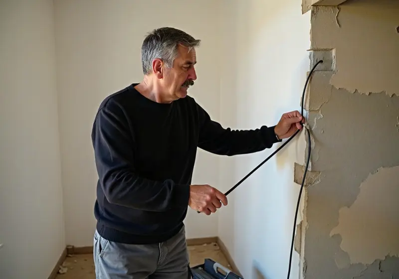 Rückbau alter Elektroinstallationen