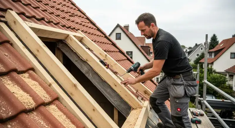 Dachgaube an einem Wohnhaus einbauen