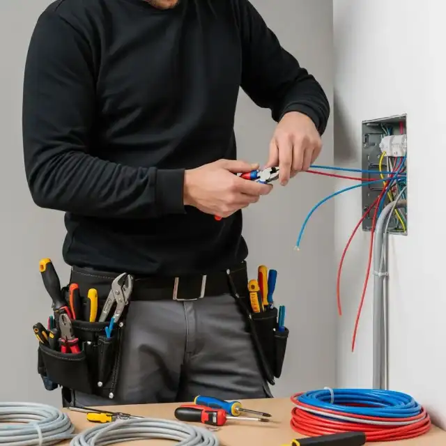 Elektrik- und Sanitärarbeiten in der Wohnung