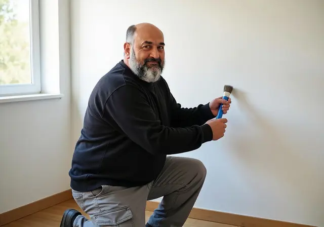 Lackierung von Türen und Heizkörpern