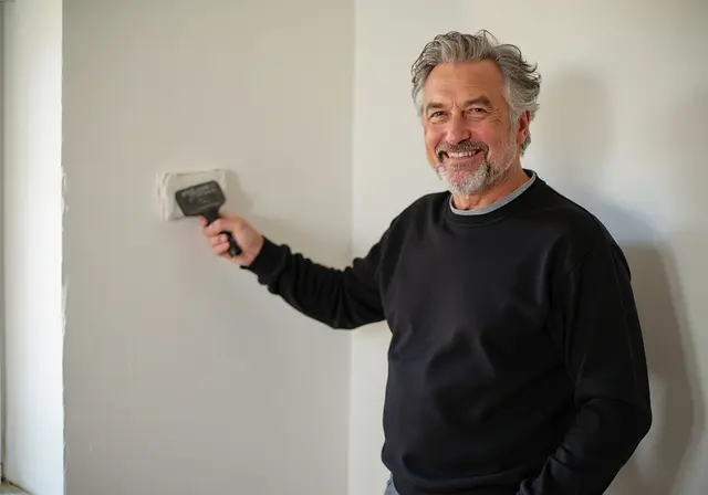 Spachteltechnik in Betonoptik